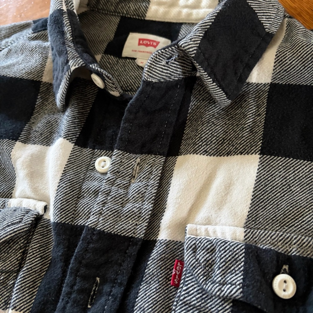 Levi's Monochrome Checkered Shirt